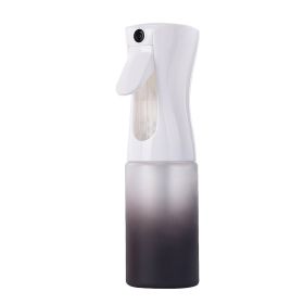 300Ml 200Ml Hair Spray Kappers Spray Empty Bottle Hervulbare Mist Fles Salon Kapper Tool Planten Zorg Water spuit (capacity: 300ml, Color: Gradient matte black)