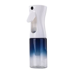 300Ml 200Ml Hair Spray Kappers Spray Empty Bottle Hervulbare Mist Fles Salon Kapper Tool Planten Zorg Water spuit (capacity: 200ML, Color: Gradient blue)